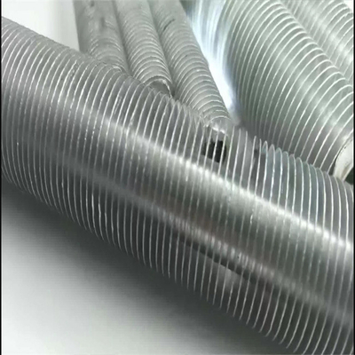 Iso Heat Exchanger Extruded Steel Finned Tube With Aluminium Fins 0~15mm